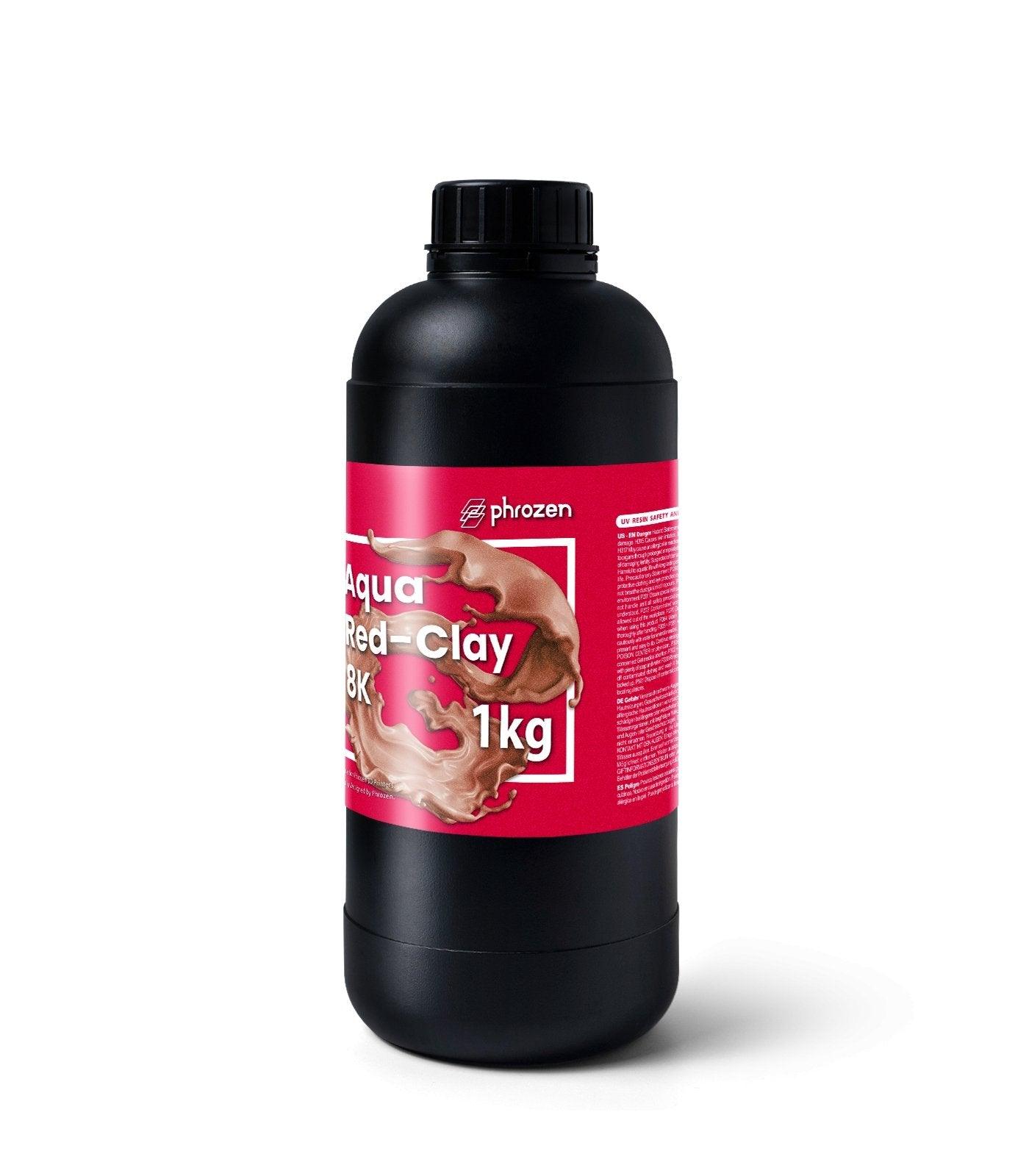 2022 newest Phrozen Aqua 8K Resin with multicolorRed-Clay Snow-Gray Vanilla for LCD 3D Printer - Antinsky3d