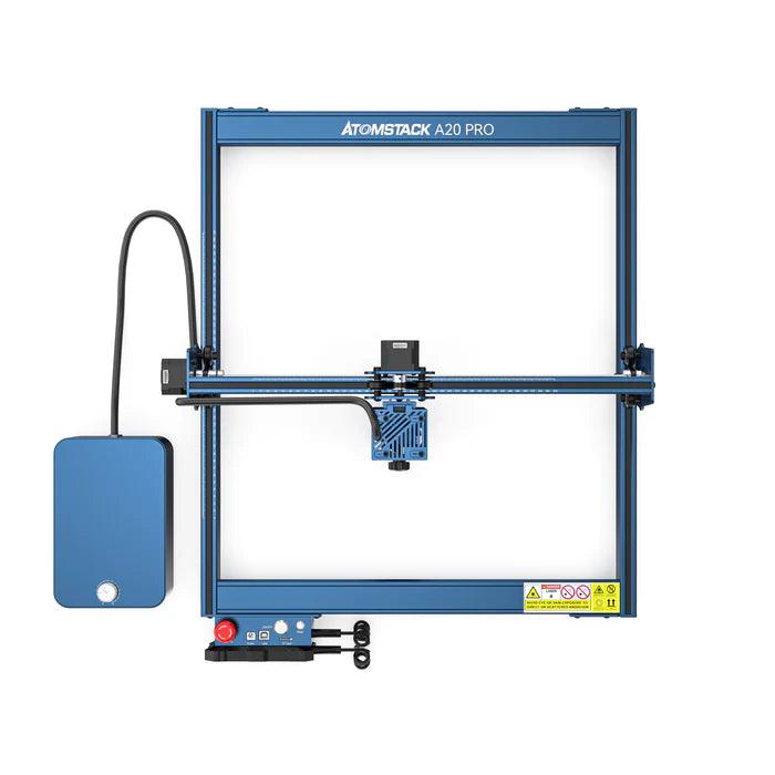 AtomStack A20 Pro Laser Engraver 130W Cutting Machine with F30 Pro Air Assist Kit - Antinsky3d