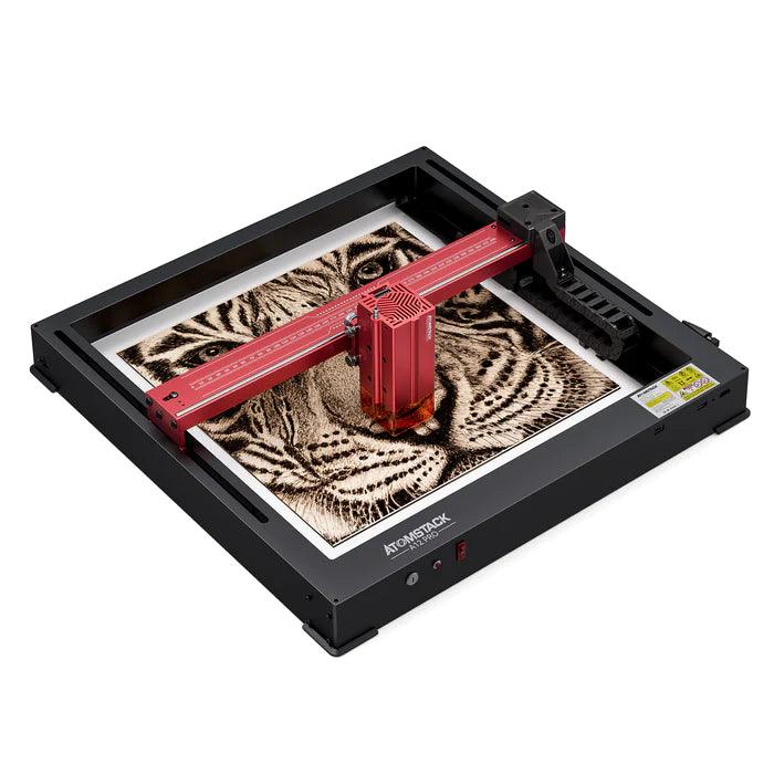 AtomStack A12 Pro Optical Power 12W Laser Engraver Unibody Frame No Assembly Required - Antinsky3d