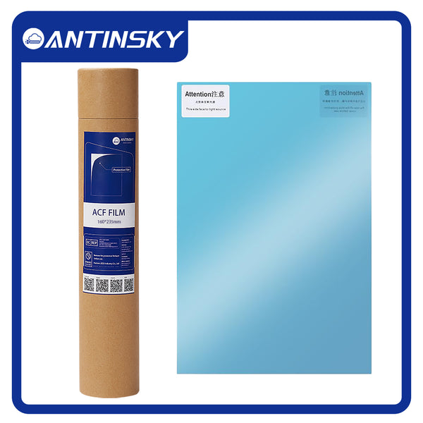 Antinsky 160*235*0.3mm ACF Film for Phrozen mini8k s or mini8k resin 3d printer nfep film for lcd 3d printer