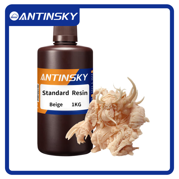 Antinsky Standard Resin 1KG White with High precision and excellent performance for 3D Printing resin