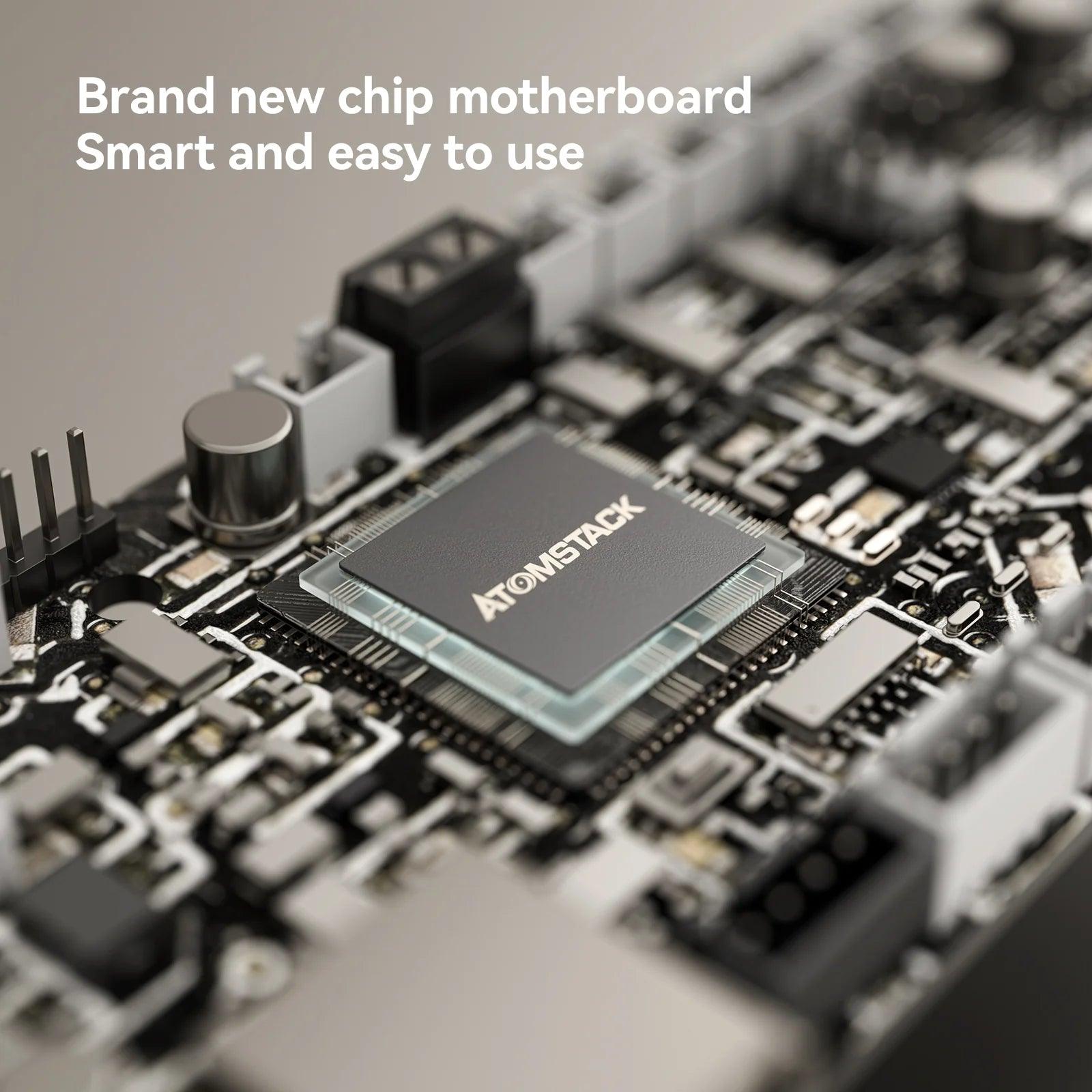 AtomStack A12 Pro Optical Power 12W Laser Engraver Unibody Frame No Assembly Required - Antinsky3d