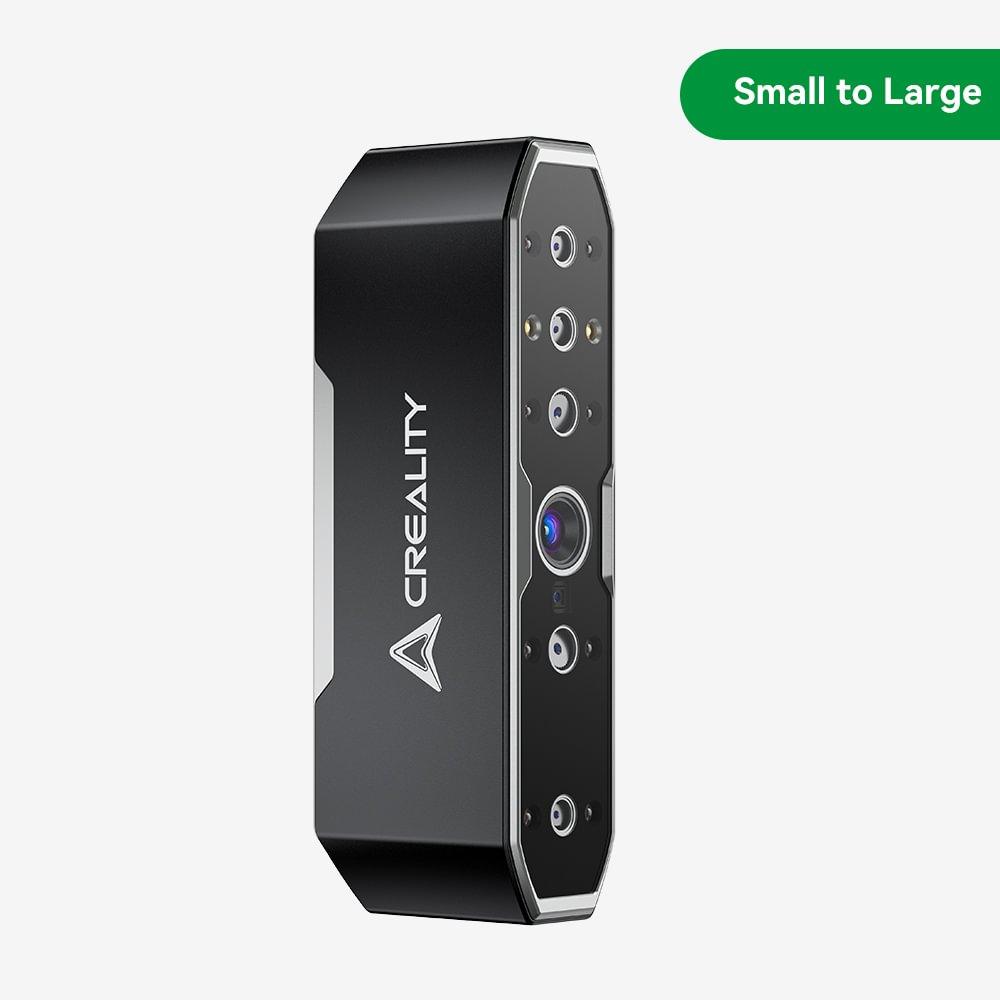 Creality 3D Scanner for 3D Printing CR-Scan Otter, Handheld 3D Printer Scanner with 0.02mm Accuracy,4-lens Stereo Vision,10-2000mm Range,Anti-shaking,Full-Color Scanning,Scan Black/Metal Objects,20FPS - Antinsky3d