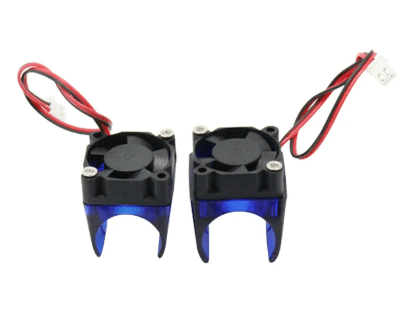 Promotion: E3D V6 24V Cooling Fan 5 pcs cable lenght 100mm, then JST XH 2.54-2P(without bracket) - Antinsky3d