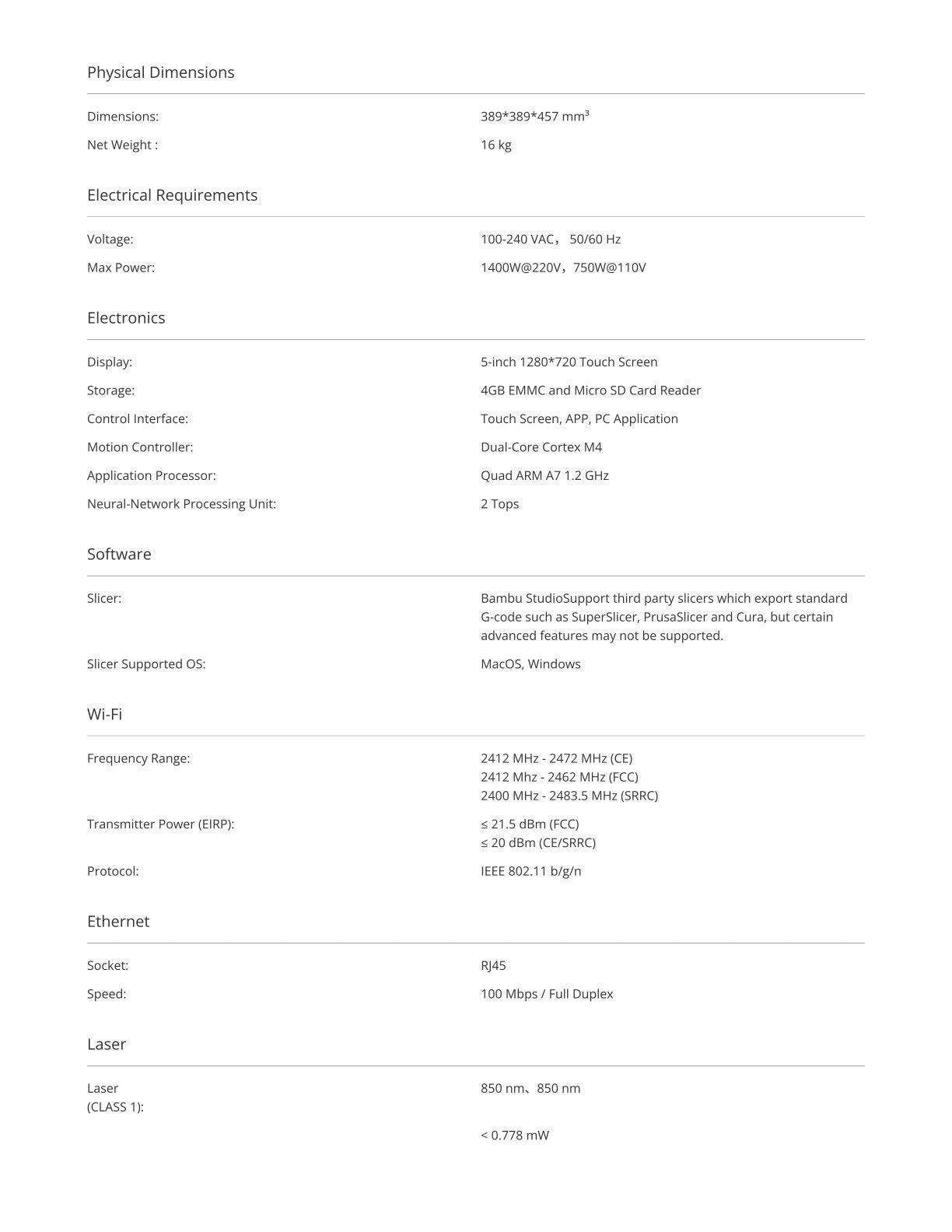 Bambu Lab X1E AMS 389*389*457 mm - Antinsky3d