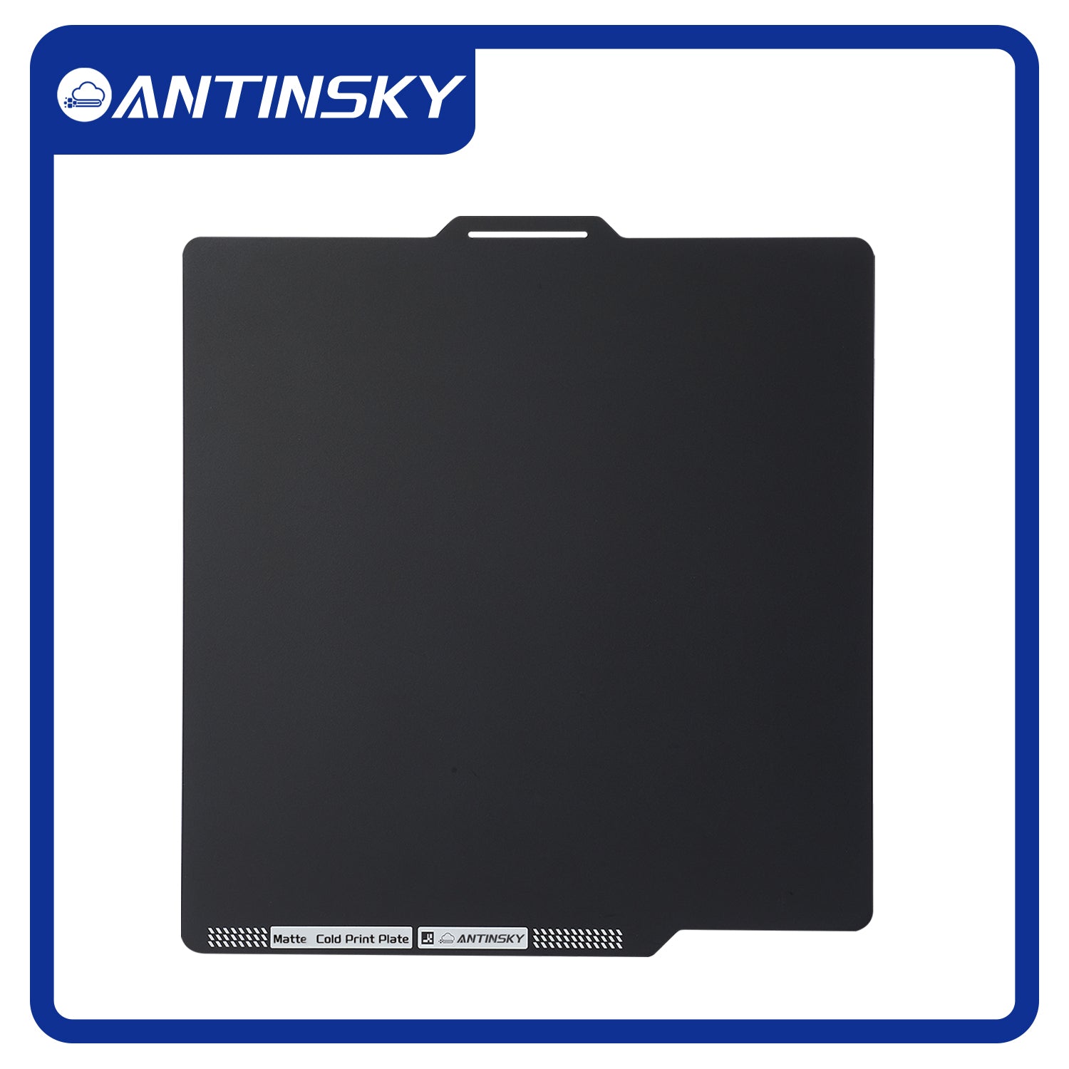 Antinsky Bambu Lab Matte Cold PEI Sheet Double Sided Flexible Magnetic Steel Sheet Easy to Remove Mold PEI Build Plate for Bambu Lab X1 / X1C / P1P / A1 / A1 MINI 3D Printers