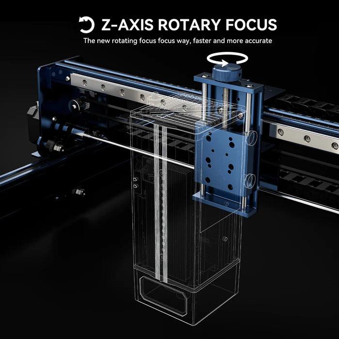 AtomStack A40 Pro 210W Laser Machine Equiped with F30 Pro Air Assist Kit - Antinsky3d