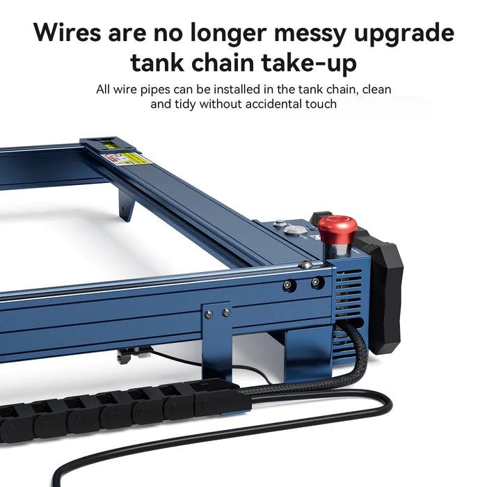 AtomStack A40 Pro 210W Laser Machine Equiped with F30 Pro Air Assist Kit - Antinsky3d