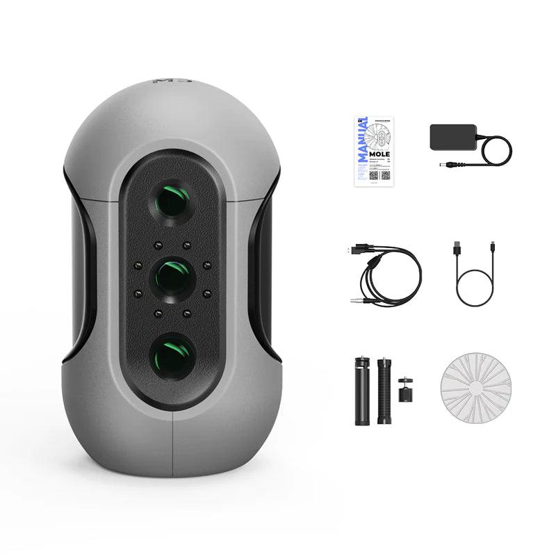 3DMAKERPRO Mole 3D Scanner Accumulation of Hardware and Software - Antinsky3d