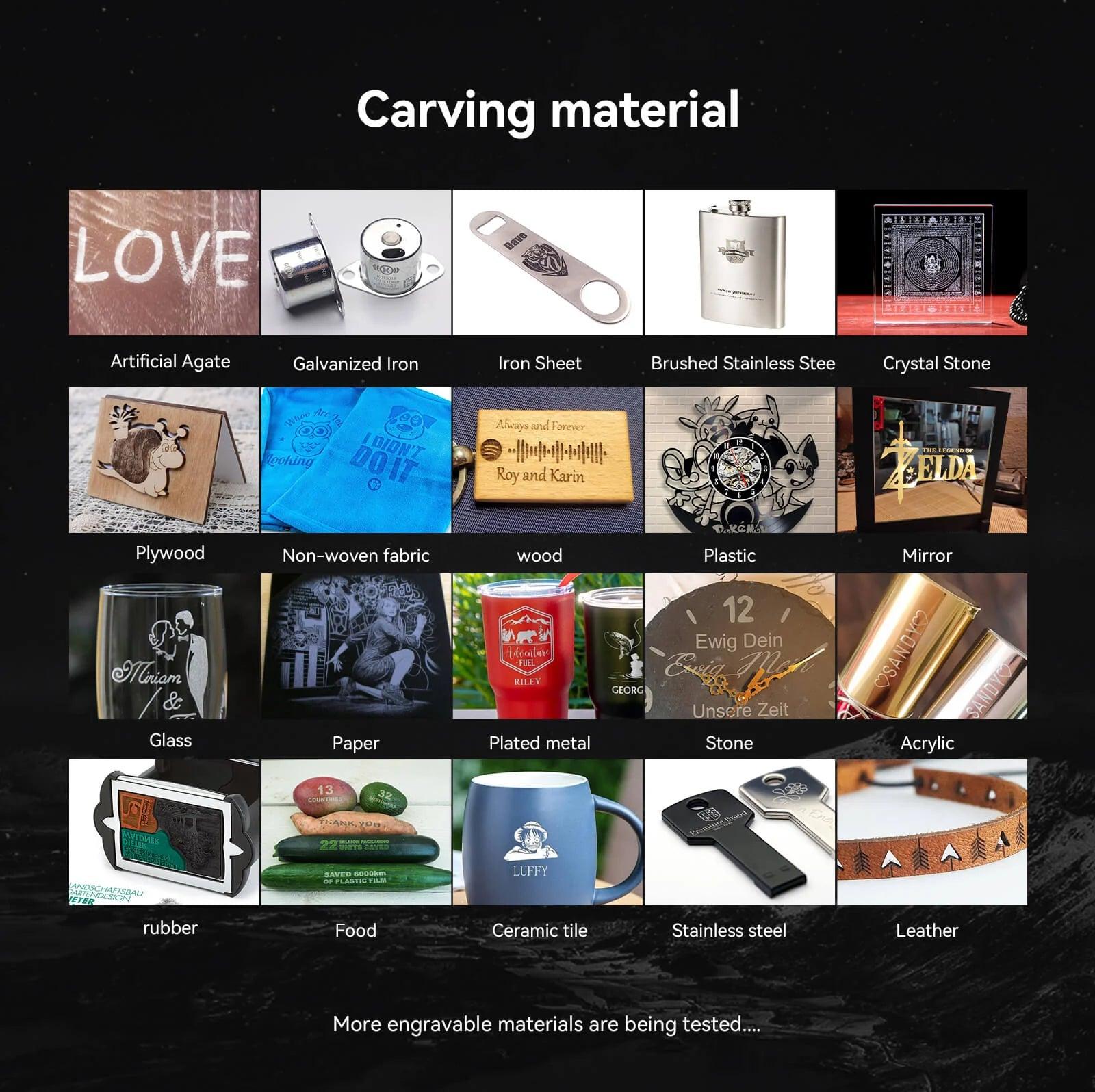 Atomstack X20 Pro 130W Quad-Laser Engraving And Cutting Machine Built-In Air Assist System - Antinsky3d