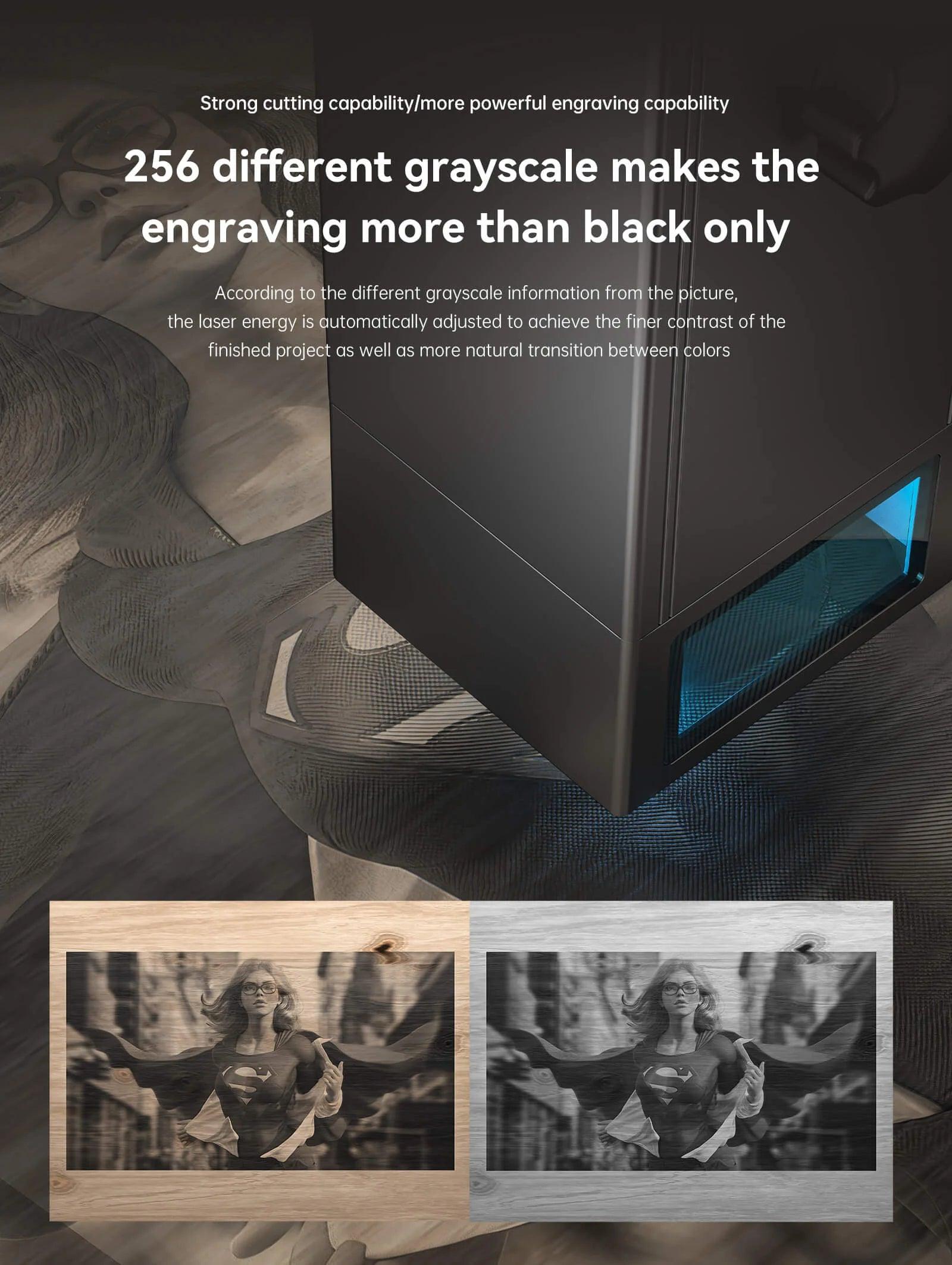 Atomstack X20 Pro 130W Quad-Laser Engraving And Cutting Machine Built-In Air Assist System - Antinsky3d