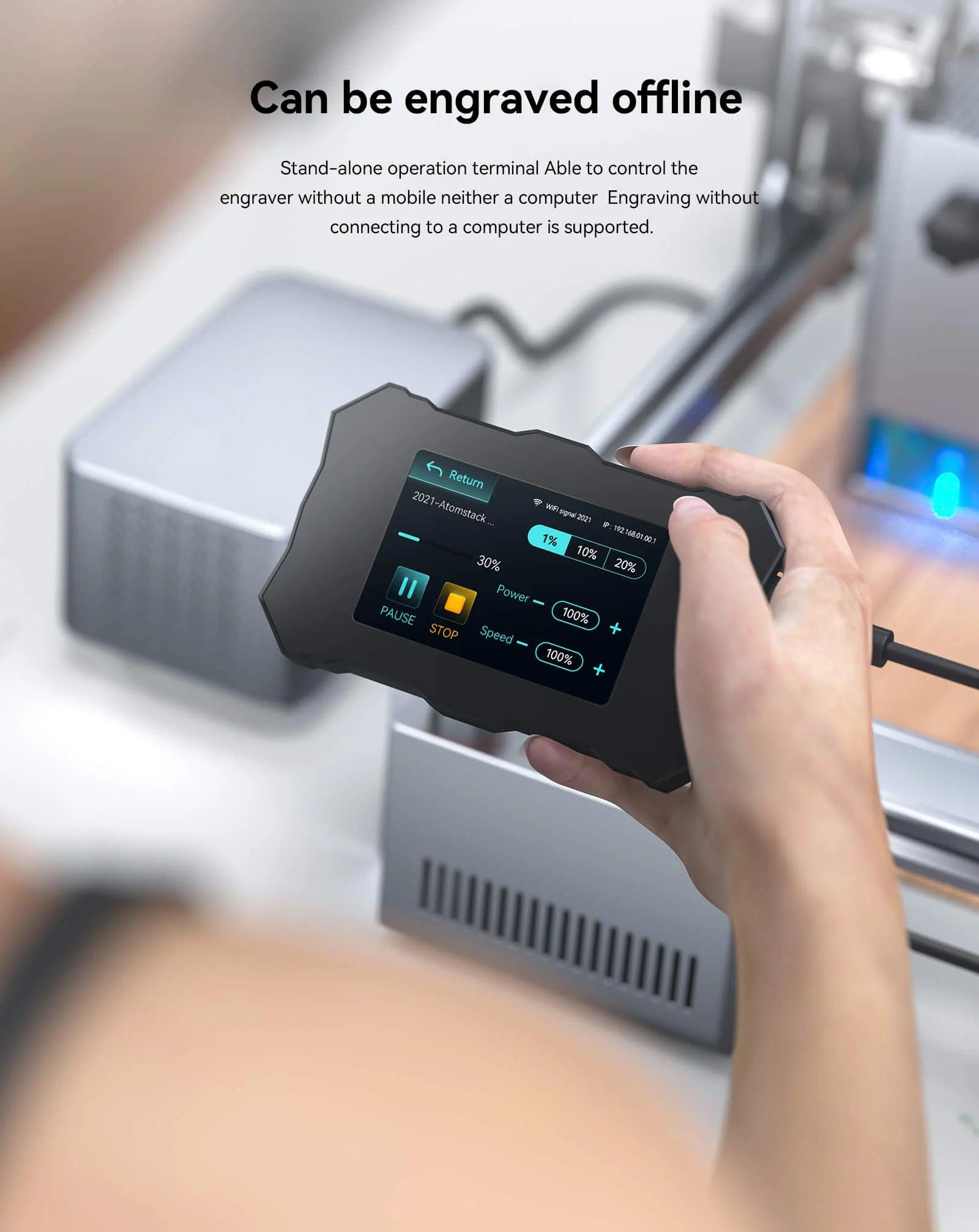 Atomstack X20 Pro 130W Quad-Laser Engraving And Cutting Machine Built-In Air Assist System - Antinsky3d