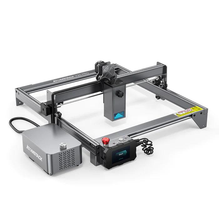 Atomstack X20 Pro 130W Quad-Laser Engraving And Cutting Machine Built-In Air Assist System - Antinsky3d