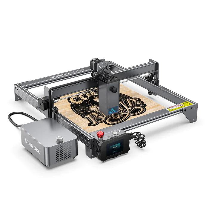 Atomstack X20 Pro 130W Quad-Laser Engraving And Cutting Machine Built-In Air Assist System - Antinsky3d