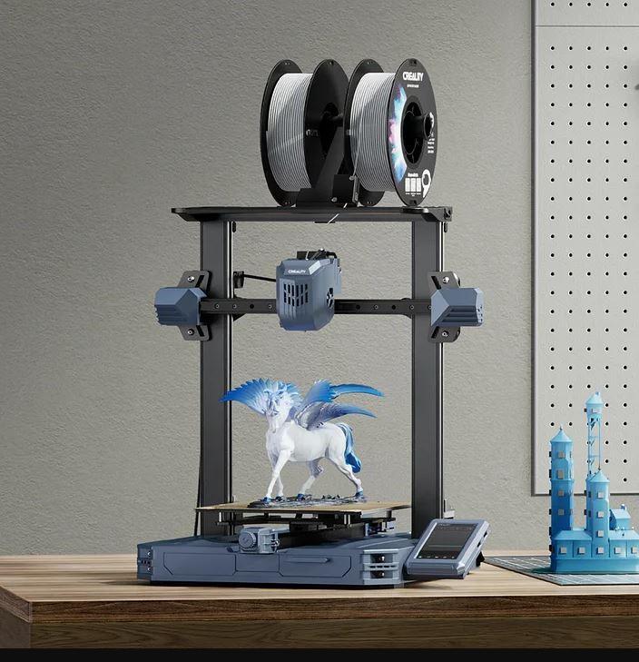 Creality CR-10 SE 3D FDM Printer 220*220*265mm Hands-free Auto Leveling 600mm/s High-speed Printing - Antinsky3d