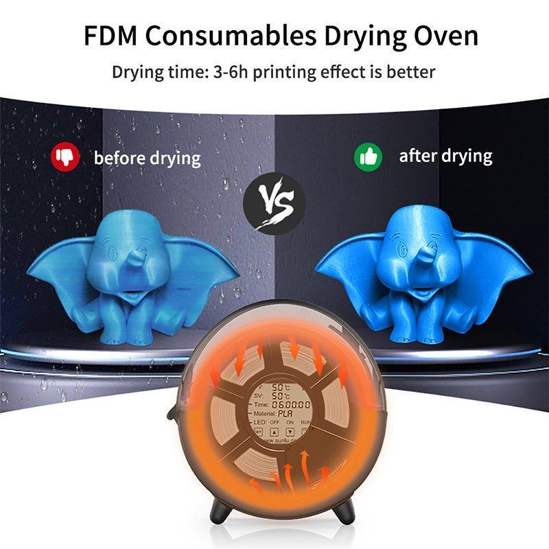 2022 New SUNLU S2 FilaDryer Dry Box with 360° Embracing Heating Storage Keeping Filament 3D printer Dryer - Antinsky3d