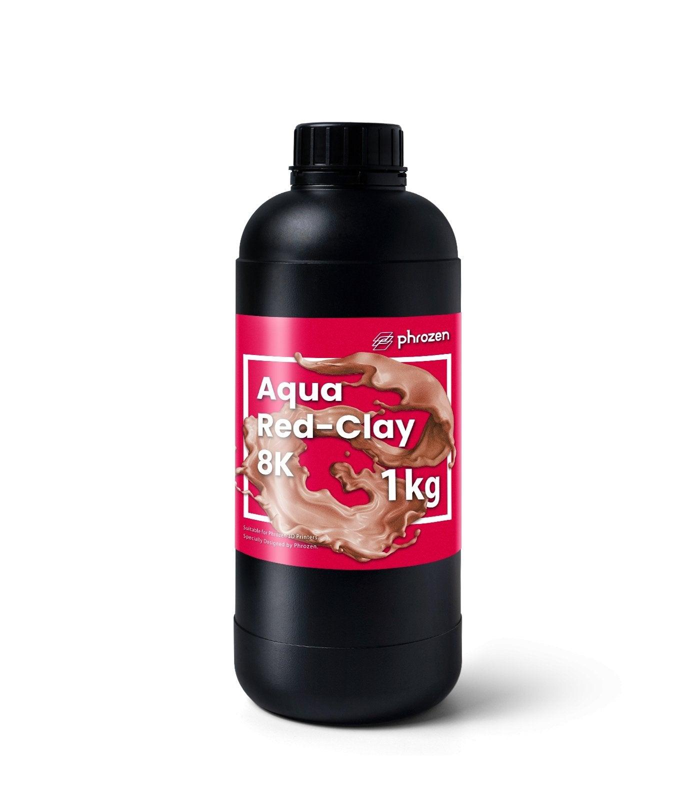 2022 newest Phrozen Aqua 8K Resin with multicolor Red-Clay Snow-Gray Vanilla color for LCD 3D Printer - Antinsky3d