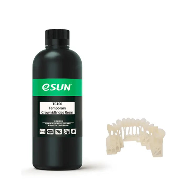 ESUN TC100 Temporary Crown&Bridge Resin Dental 3d printing resin