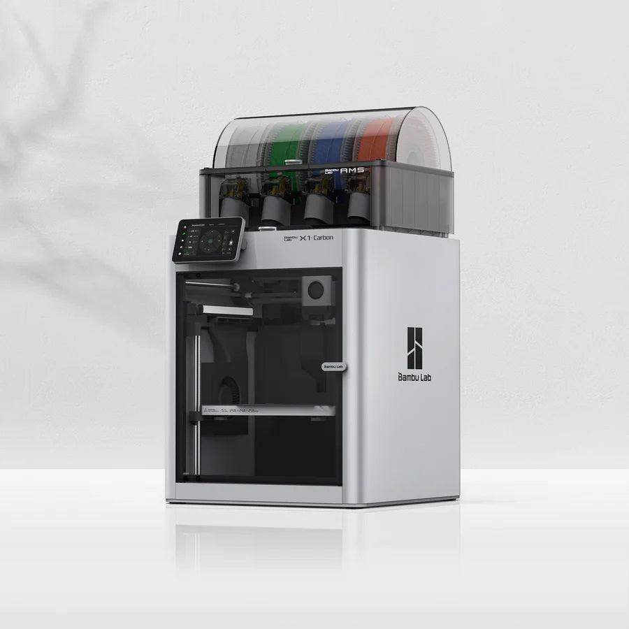 Bambu Lab X1-Carbon Combo (Chinese version) 3d printers Full automatic leveling AI intelligent control FDM 3D printer 500mm/s supporting 16 color printing - Antinsky3d
