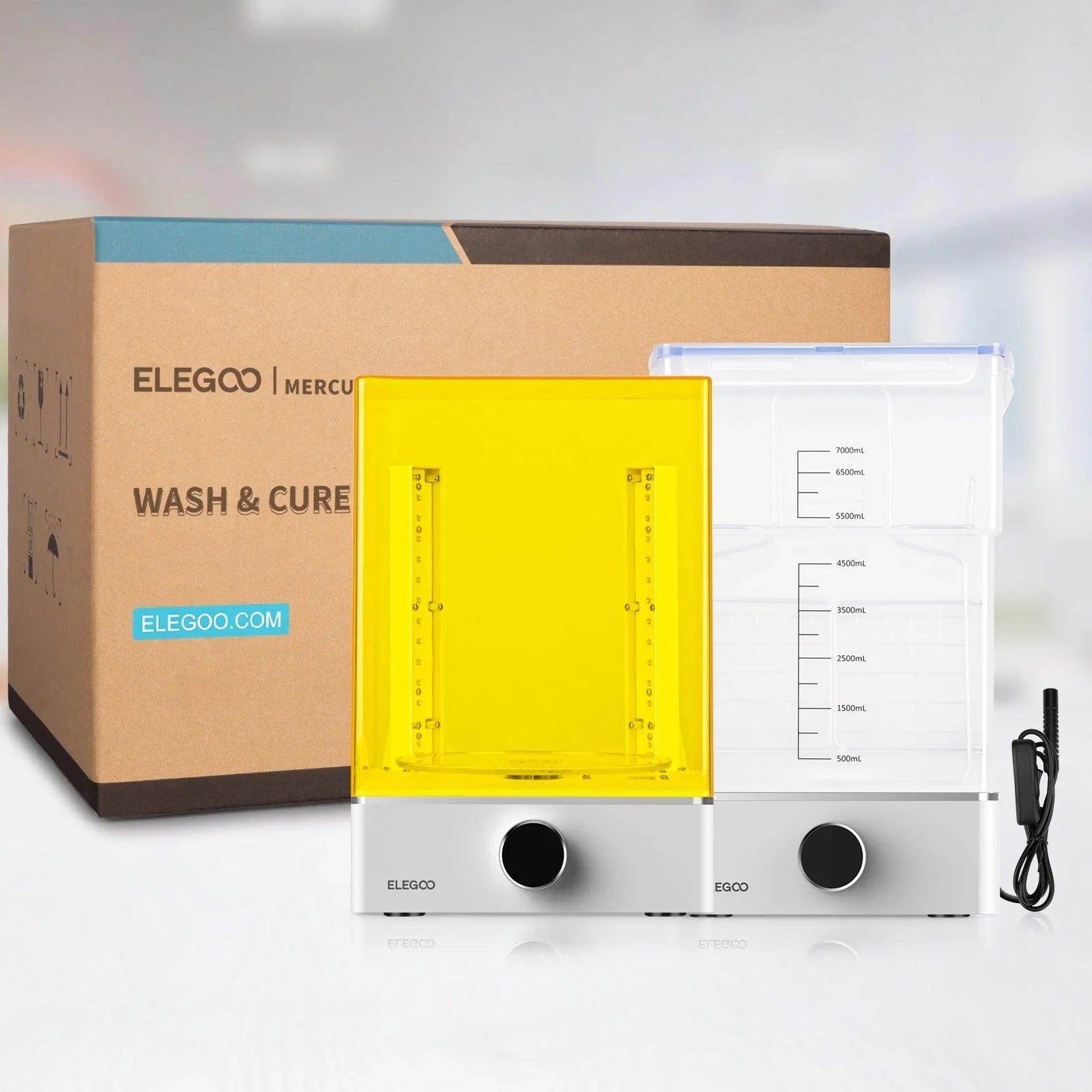 ELEGOO Mercury XS Bundle Washing and Curing machine 7000ml large water tank for 3D Print wash cure - Antinsky3d