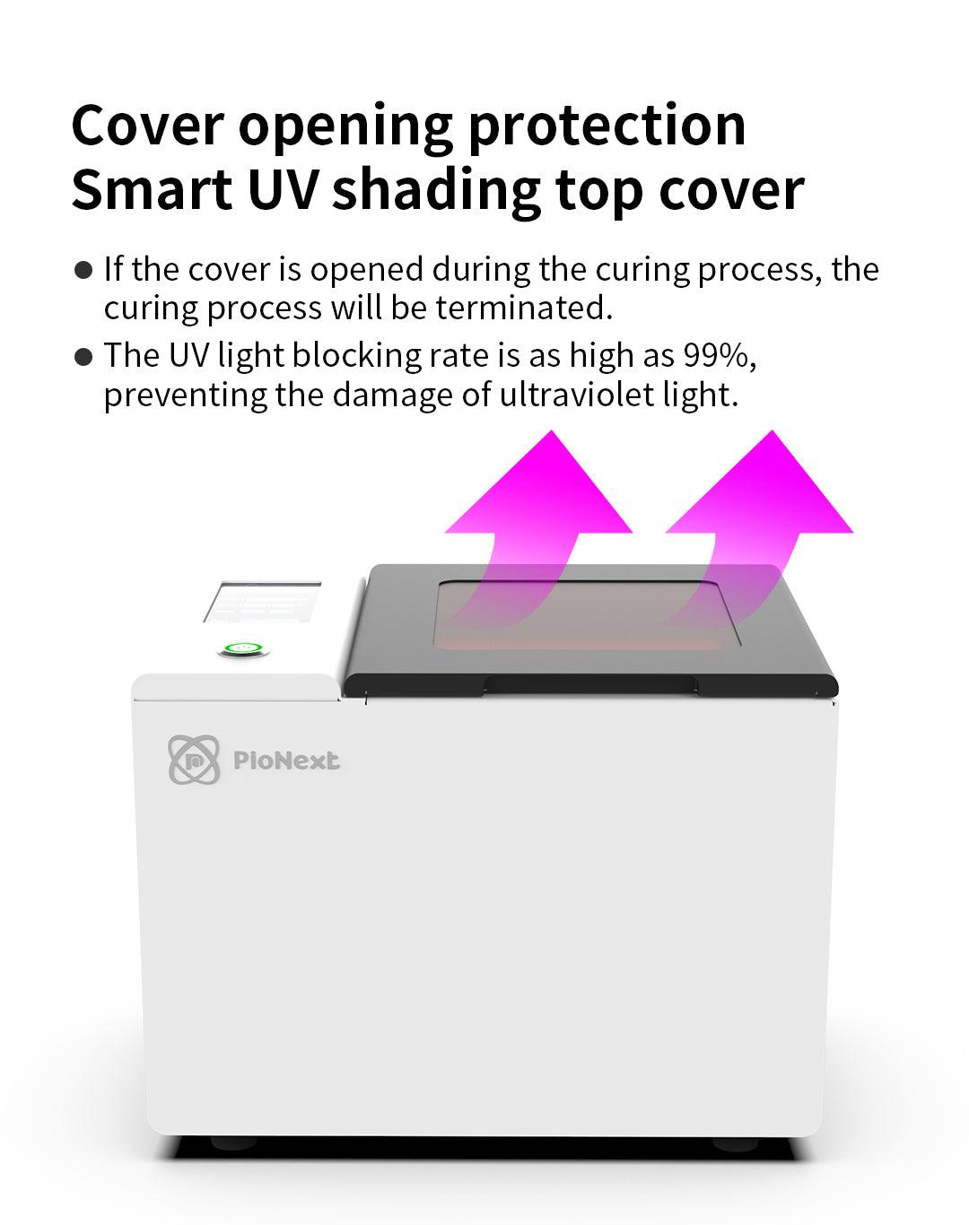 PioCreat UV01 3D dental printer Thermostatic UV Curing Machine 405nm UV light applied to a variety of resin for dental printer Cure - Antinsky3d