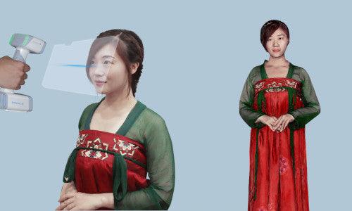 SHINING EINSCAN H handheld 3D scanner human figure and colorful objects 3D scanner - Antinsky3d