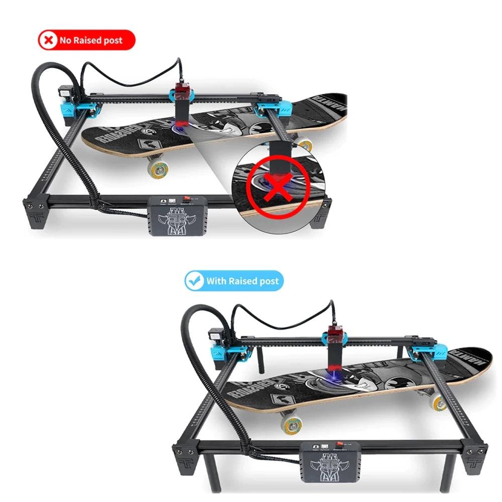 Twotrees Engraving Heightening Feet Laser Engraving Machine Metal Auxiliary Heightening column for Laser Engraving - Antinsky3d