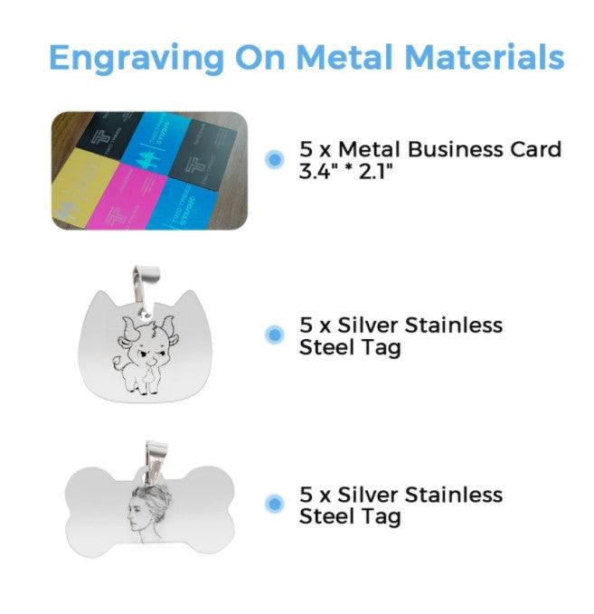 Twotrees Engraving Material Kit Laser Engrave Material Wooden Sheet Customized Logo for DIY kit Carving CNC Laser Engraving - Antinsky3d