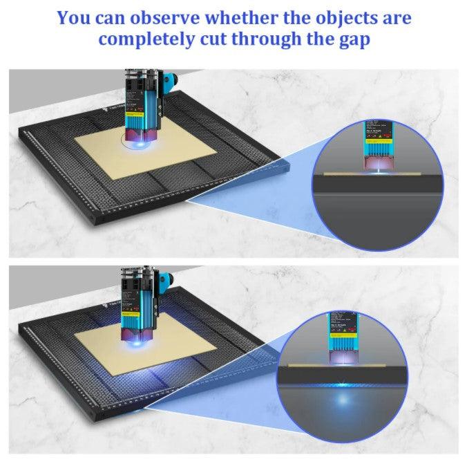 Twotrees Engraving WorkTable 400*400*22mm CNC Laser Engraver Honeycomb Working Table Metal for Cutting Machine Laser Engraver - Antinsky3d