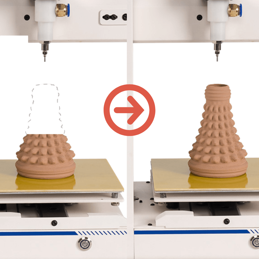 Tronxy Moore2 Pro clay 3d printer 255*255*260mm print size High Percision 3d printing - Antinsky3d