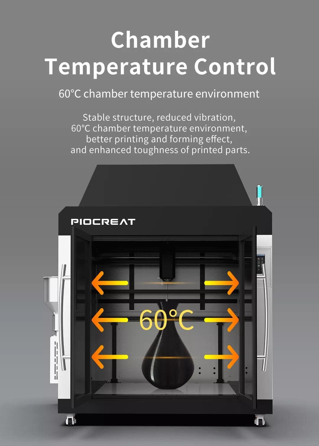 Creality Piocreat G12 large size Pellet 3D Printer better configuratious stronger quality Fast 3D PioCreat Printer 1200*1000*1000mm large size FGF 3D printer - Antinsky3d