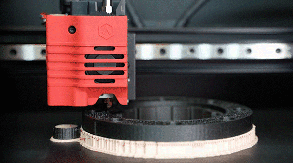 Raise3d 3d E2CF fdm 3D printer working in FFF technology with a working area of 330 x 240 x 240 mm / 295 x 240 x 240 mm 3D printer - Antinsky3d