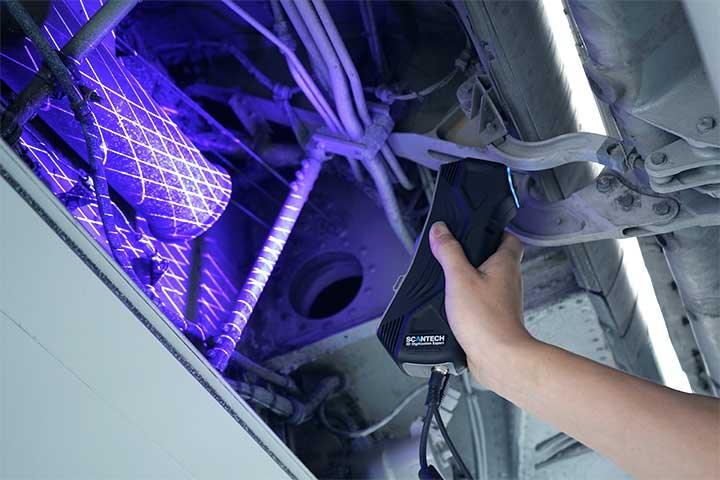 Scantech SIMSCAN hand-sized portable 3D Scanner high-quality 3D model handled 3d scanner - Antinsky3d