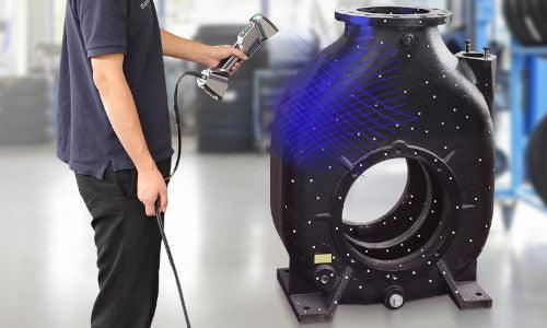 SHINING UE11 3D FreeScan Skaner high precision and stable repeatability laser handheld 3D scanner - Antinsky3d