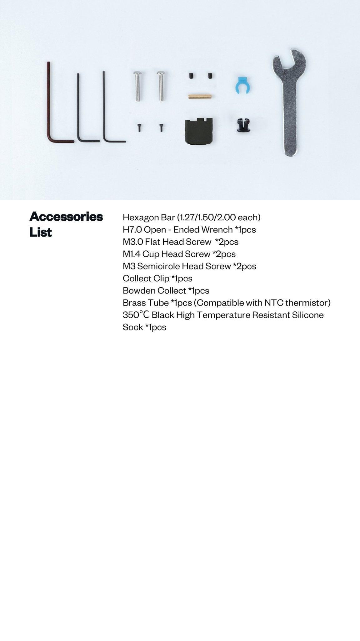 ANTINSKY- PHAETUS Dragonfly HIC HF All-Metal Hotend_Cost-effective 3d printing head 350C - Antinsky3d
