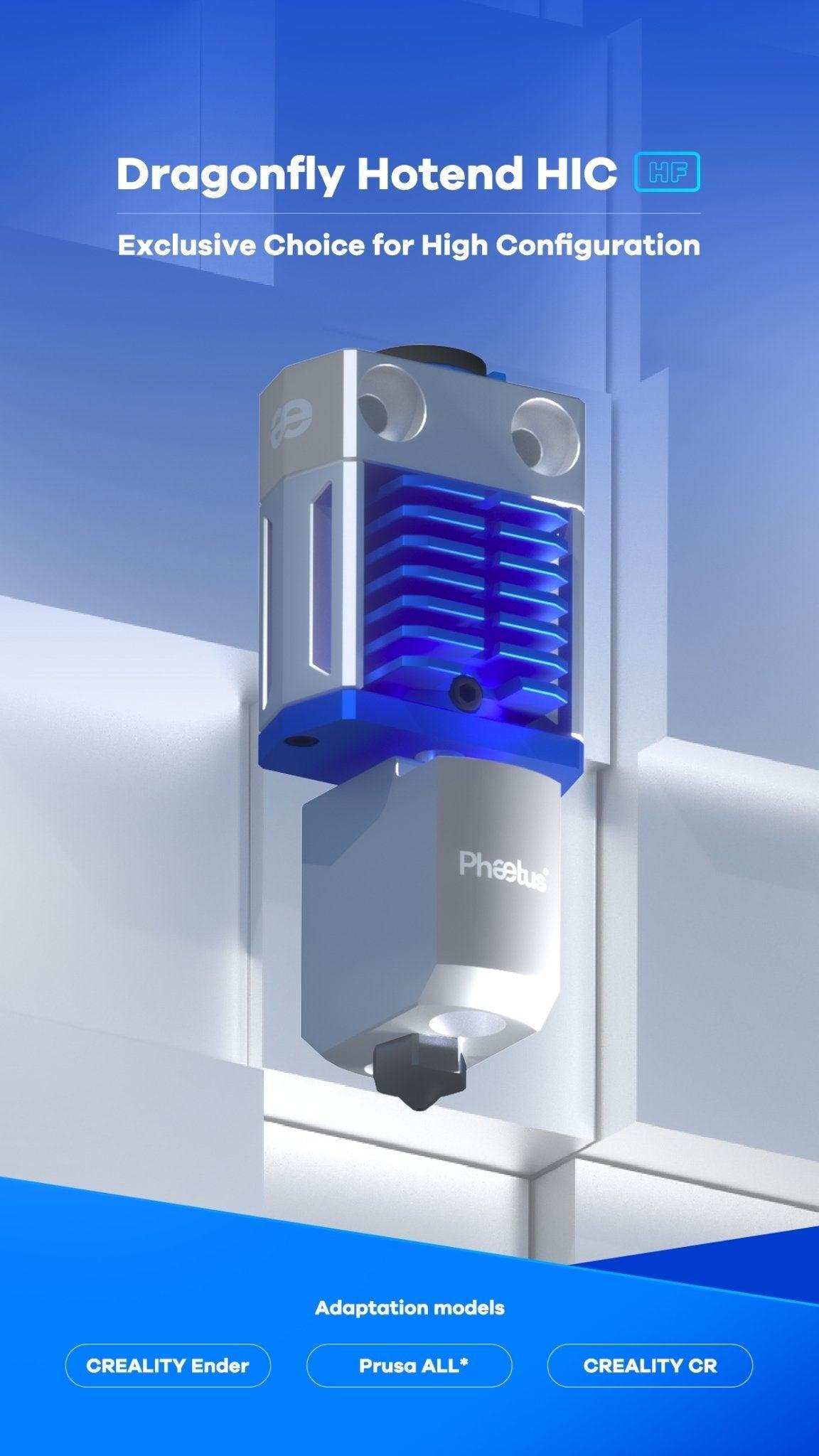 ANTINSKY- PHAETUS Dragonfly HIC HF All-Metal Hotend_Cost-effective 3d printing head 350C - Antinsky3d
