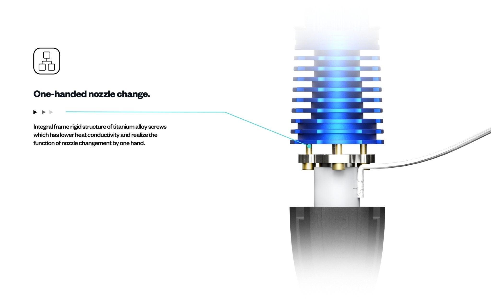 ANTINSKY- PHAETUS Rapido UHF All-Metal Hotend 3d printing head High Speed - Antinsky3d
