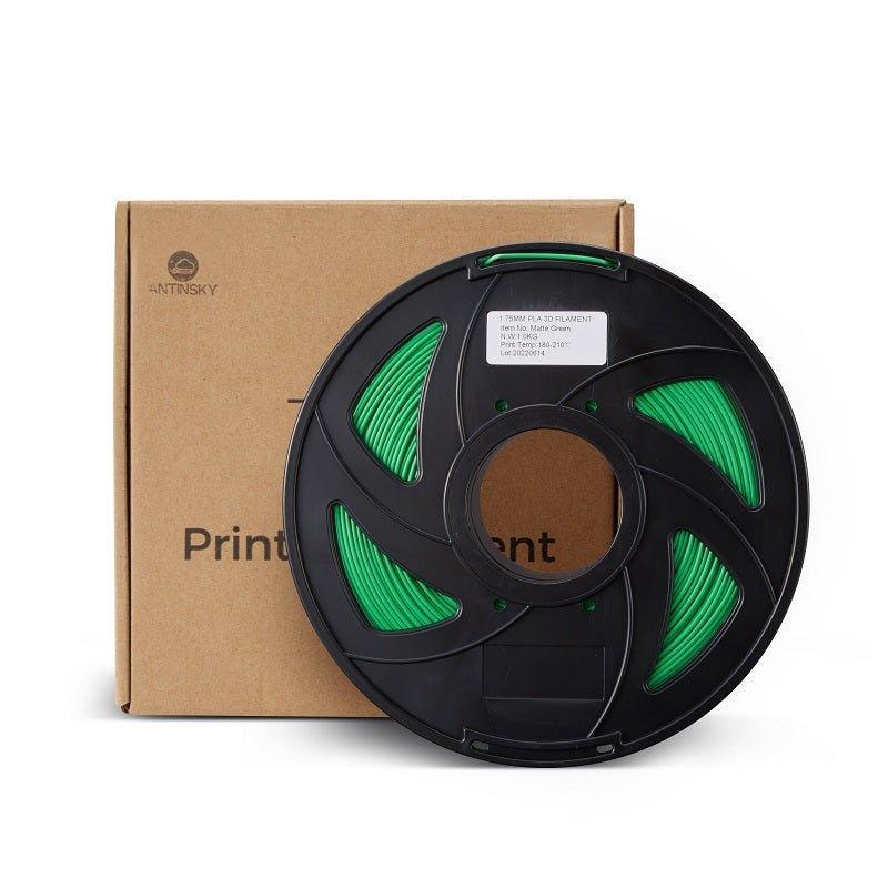 Antinsky PLA matte mutilple colors with 1.75mm 1KG PLA matte filament for FDM printer - Antinsky3d