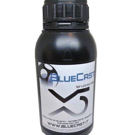 Bluecast X5 LCD / DLP 3d printer resin 500g Castable resin 100% monomer free