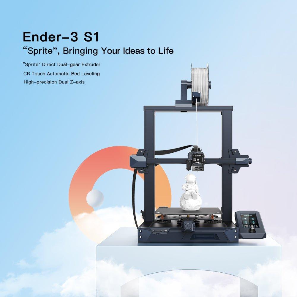 CREALITY Ender 3 S1 3D Printer 220*220*270mm Dual-Gear direct drive Extruder Dual Z-Axis CR Touch Automatic Bed Leveling ender-3 s1 - Antinsky3d