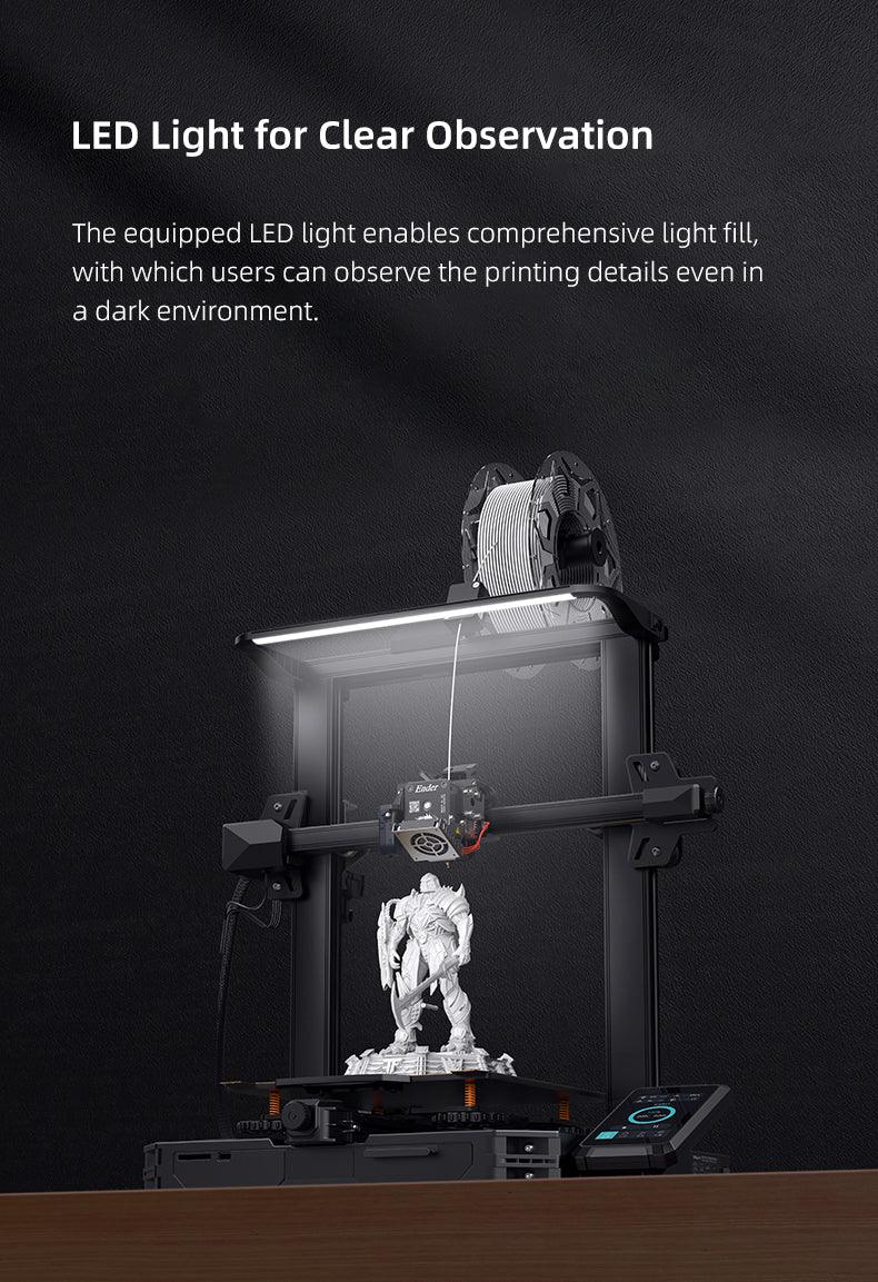 CREALITY Ender 3 S1 pro 3D Printer 220*220*270mm Dual-Gear direct drive Extruder Dual Z-Axis CR Touch Automatic Bed Leveling ender-3 s1 pro - Antinsky3d