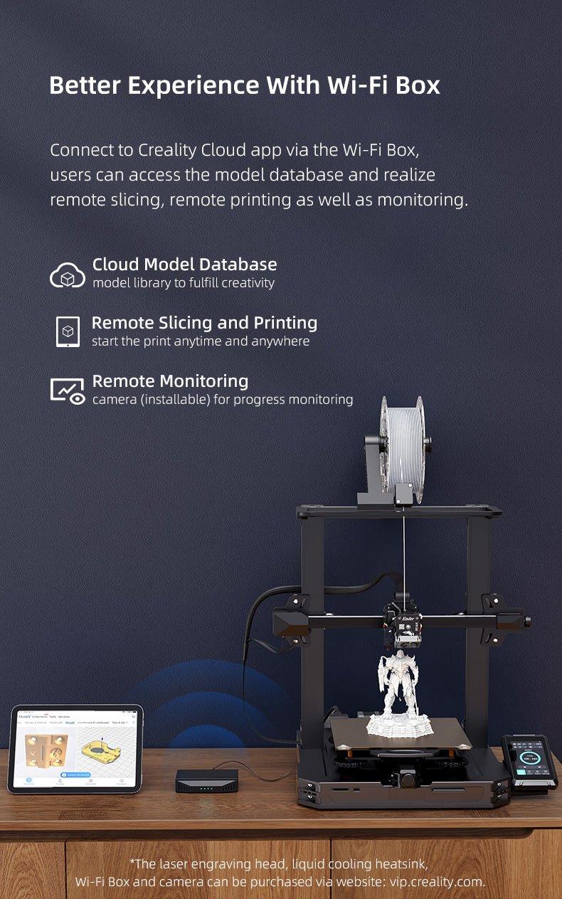 CREALITY Ender 3 S1 pro 3D Printer 220*220*270mm Dual-Gear direct drive Extruder Dual Z-Axis CR Touch Automatic Bed Leveling ender-3 s1 pro - Antinsky3d