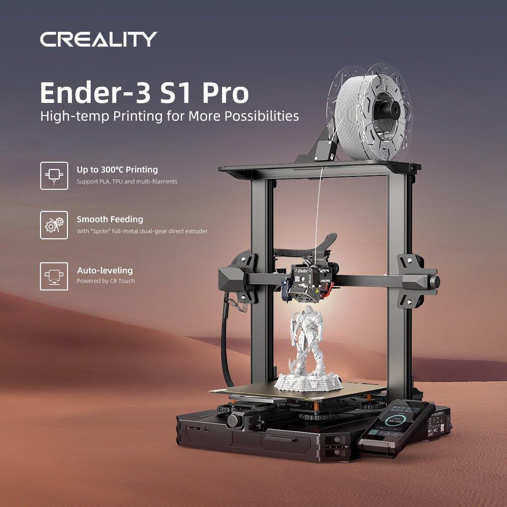 CREALITY Ender 3 S1 pro 3D Printer 220*220*270mm Dual-Gear direct drive Extruder Dual Z-Axis CR Touch Automatic Bed Leveling ender-3 s1 pro - Antinsky3d