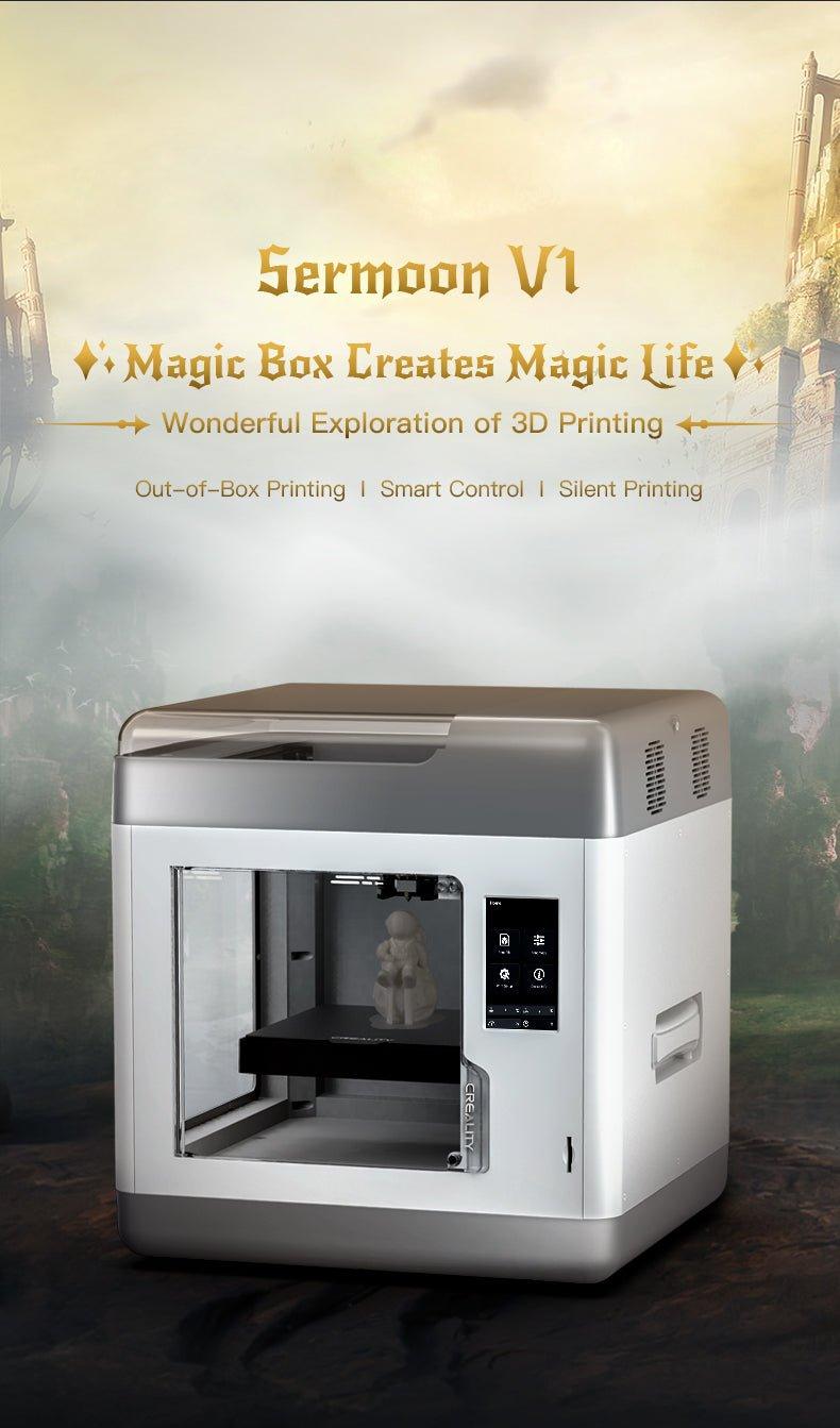 Creality Sermoon V1 3D Printer Direct Drive Fully Enclosed Chassis Silent Print Remote Printing Monitoring Automatic 3D Printer - Antinsky3d