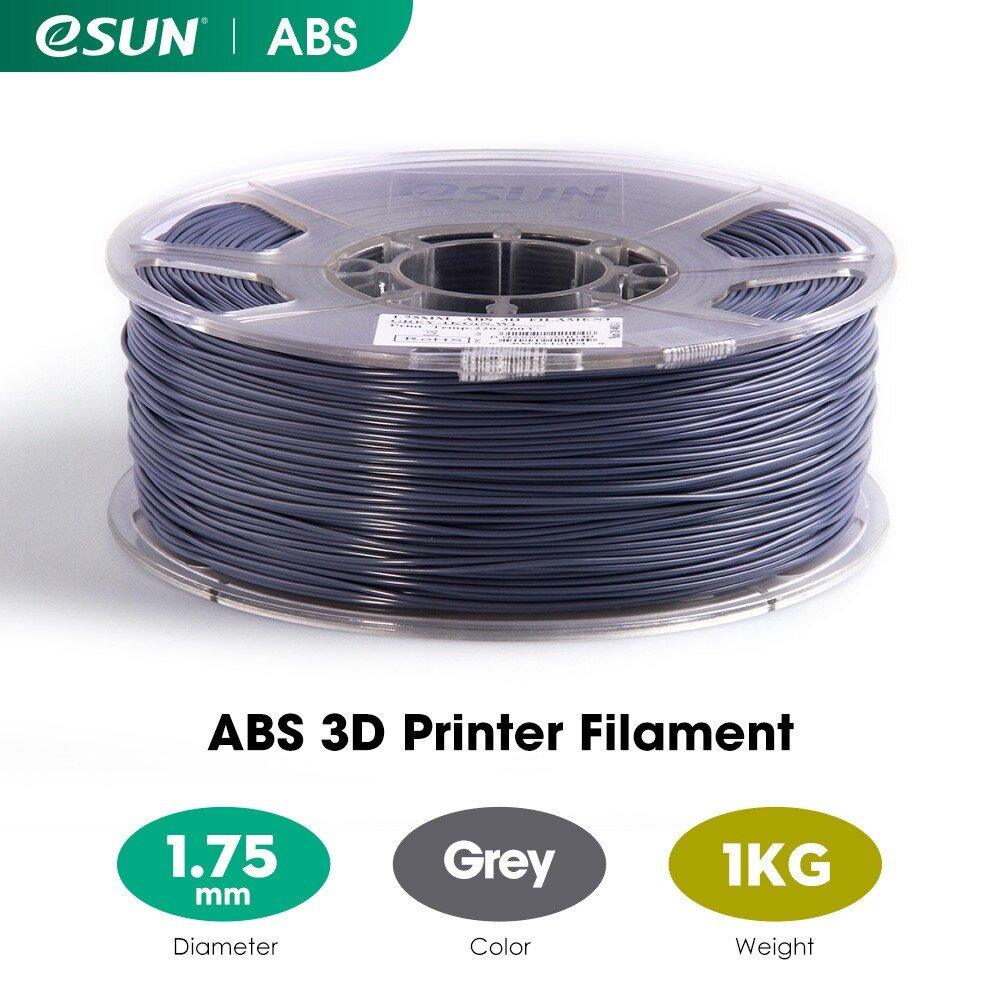 eSUN ABS Filament 1.75mm 1KG (2.2 LBS) Spool ABS 3D Printer Filament Vacuum Packaging 3D Printing Materials for 3D Printers - Antinsky3d
