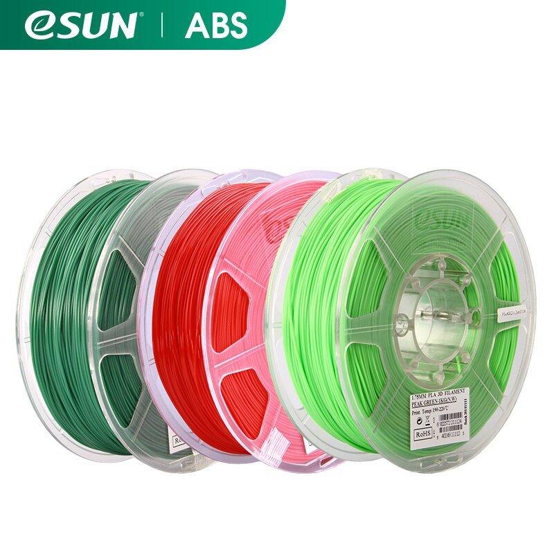 eSUN ABS Filament 1.75mm 1KG (2.2 LBS) Spool ABS 3D Printer Filament Vacuum Packaging 3D Printing Materials for 3D Printers - Antinsky3d