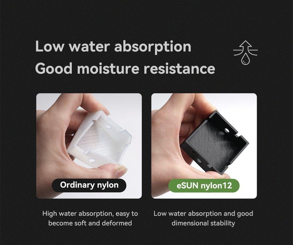 eSUN ePA12 Nylon Filament 1.75mm 1KG 2.2LBS PA12 3D Printer Filament 3D Printing Filament for 3D Printer - Antinsky3d