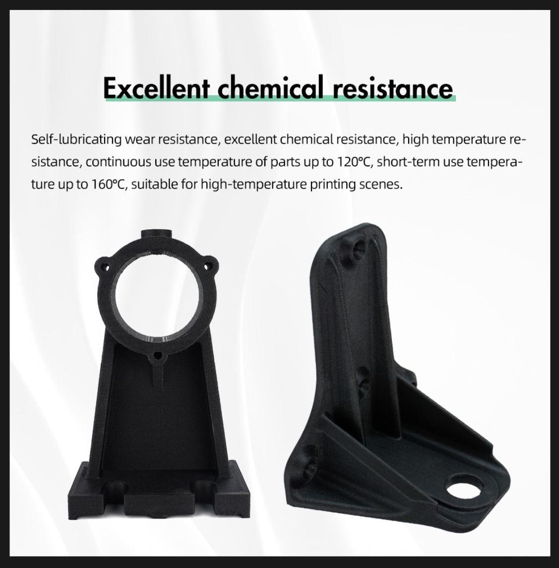 eSUN Nylon 12 carbon fiber ePA-12CF Filament 1.75mm 3D Printer Filament 1KG 2.2LBS 3D Printing Filament for 3D Printer - Antinsky3d