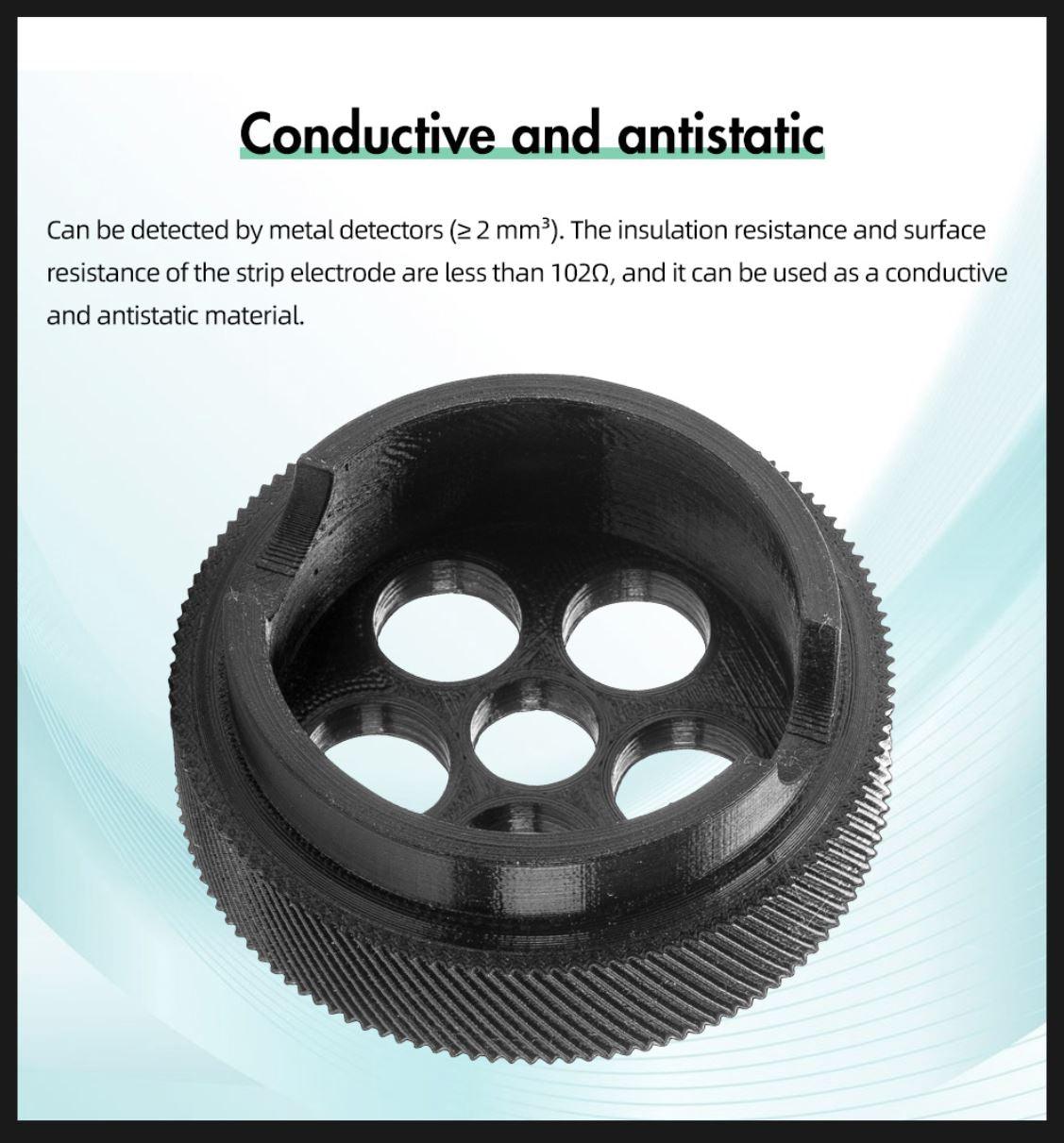 eSUN Nylon 12 carbon fiber ePA-12CF Filament 1.75mm 3D Printer Filament 1KG 2.2LBS 3D Printing Filament for 3D Printer - Antinsky3d