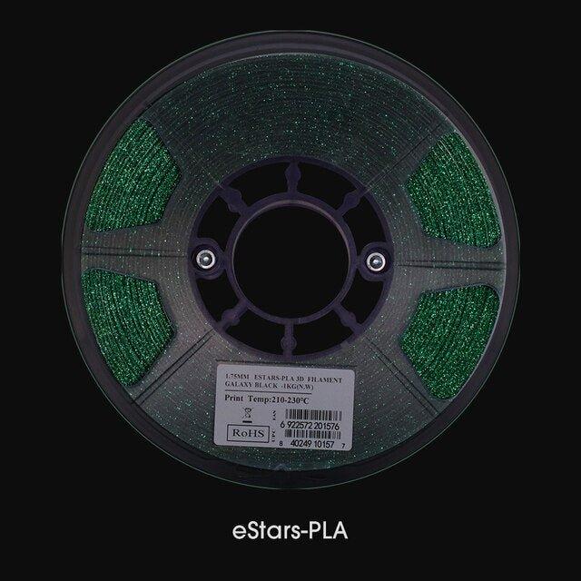 eSUN PLA Luminous-Rainbow eStars-PLA Filament 1.75mm 1KG Spool Glow in the Dark Pla Luminous 3D Printing Filament for 3D Printer - Antinsky3d